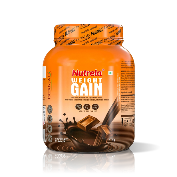Patanjali Nutrela Weight Gain - Chocolate Flavour - 1Kg