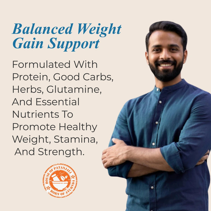 Patanjali Nutrela Weight Gain - Banana Flavor - 2Kg