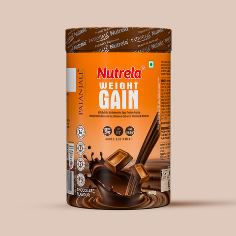 Patanjali Nutrela Weight Gain - Chocolate Flavour - 500g