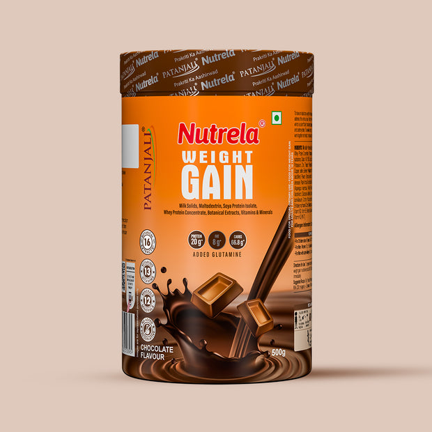 Patanjali Nutrela Weight Gain - Chocolate Flavour - 500g