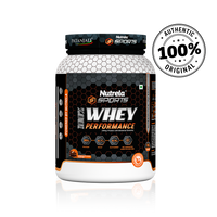 Patanjali Nutrela Sports 100% Whey Performance 1KG – Chocolate Irish Flavour | 24g Protein per Scoop | Premium Swadeshi Nutrition