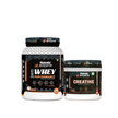 Patanjali Nutrela Sports 100% Whey French Vanilla (1KG) + Creatine Monohydrate (100g)