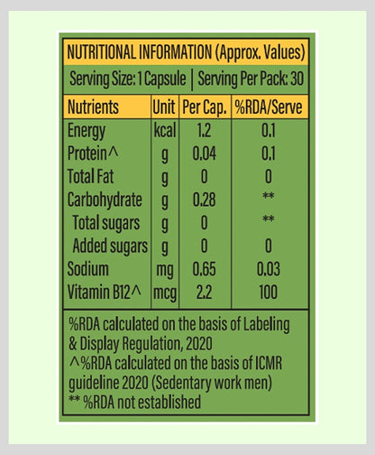 Patanjali Nutrela Diabetic Care + Vitamin B₁₂ (Combo)