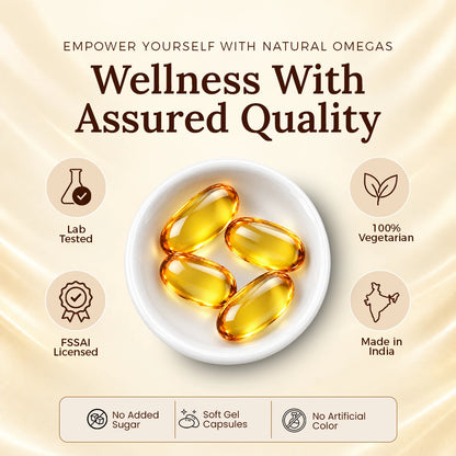Patanjali Sea Buckthorn Oil Capsules Pack of 1 (30 Softgels) | Rich in Rare Omega 7 | For Glowing Skin & Immunity | 15 Days Supply