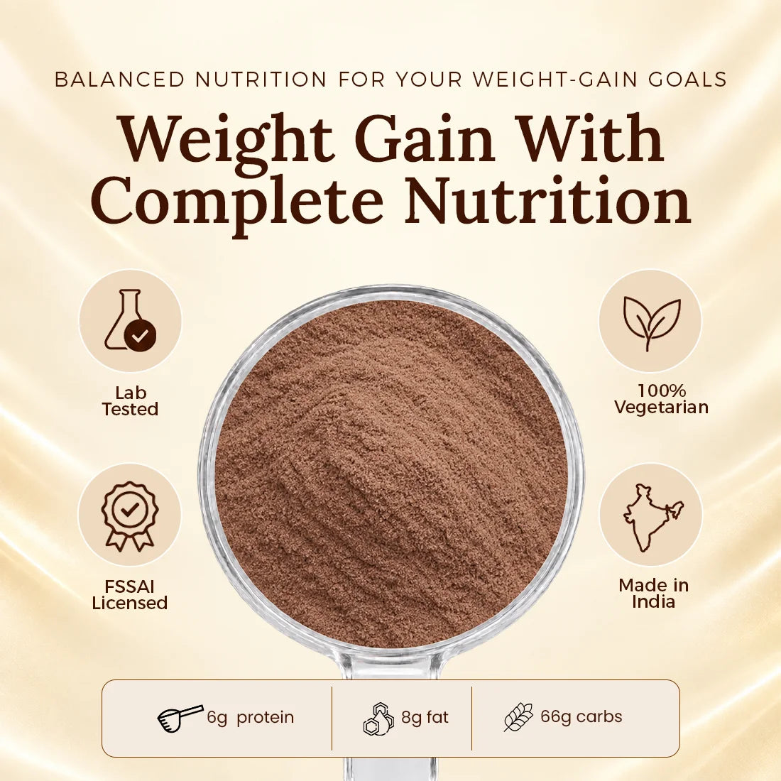 Patanjali Nutrela Chocolate Weight Gainer 1 kg | High-Calorie Ayurvedic Mass Builder